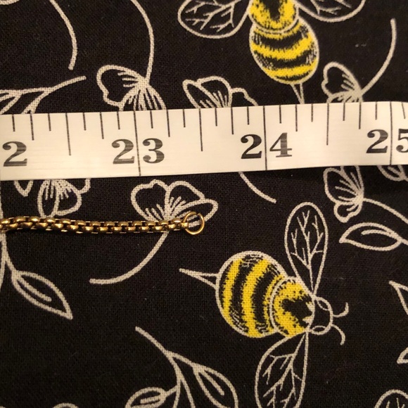 Gold Tone Guitar Pendant Necklace - Picture 7 of 9